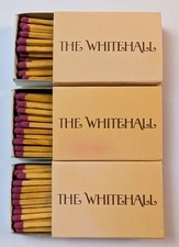 Vintage The Whitehall Chicago Matches Lot of 3 Matchboxes Matchbooks Hotel picture