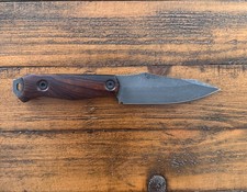 Half Face Blades Field Knife - Desert Ironwood - S45VN picture