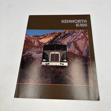 KENWORTH K-100 COE SEMI TRUCK Vintage Dealer Sales Brochure reference data vtg picture