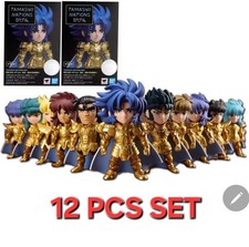 Mini Figure Saint Seiya Anime Figure Set 12 pcs Myth/Caballeros Del Zodiaco 3.9