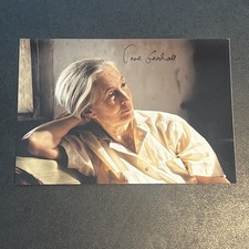Jane Goodall (d. 2025)  Zoologist Primatologist Anthropologist Signed 5X7 Photo picture