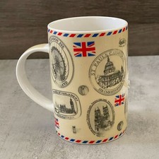 James Sadler London England UK Postmark Landmarks Mug Fine China 4.25