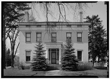 Photo:Homer New York Jedediah Barber House 1800s Greek Revival Brick Home picture
