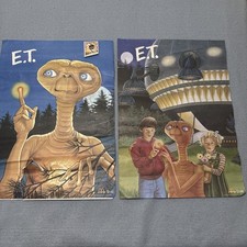 Vintage 1985 E.T. Movie Posters McDonald’s Promo Lot of 2 picture