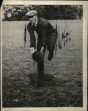 1921 Press Photo Carpentier During Football Workout picture