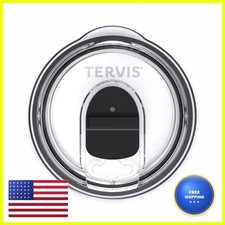Tervis Slider Lid Clear - Fits 12 & 20oz Stainless Steel Tumbler USA Made picture