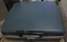 Vintage Royal Safari Typewriter W/ Hard Case Powder Blue/White For Repair picture
