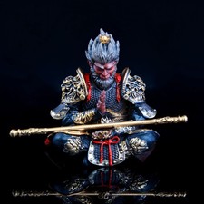 Monkey King Figurine Sun Wukong Figure Dashboard Ornament Collectible Decor picture
