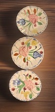 Blue Ridge Southern Pottery Waltz Time Lunch Salad Bread Saucers/Plates picture