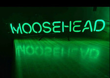 Vintage Moosehead Beer Approx 36
