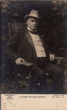 Ex-Pres. William McKinley Portrait Postcard 1902 Rotograph Pach Bros. picture