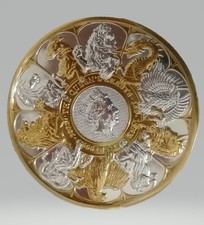 Silver Bullion Coins Queens Beasts Completer 2 Oz 999 2021 Gilded Edition picture