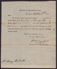 WILLIAM CLARK - DOCUMENT SIGNED 10/11/1828 picture