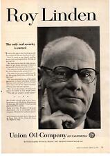 1959 Union Oil Company Of California Roy Linden Chairman Of The Board Print Ad picture