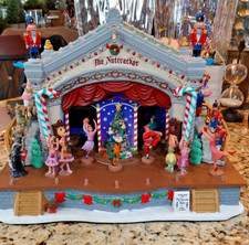 2010 Lemax Nutcracker Suite Ballet Musical Animated 14” Christmas Village picture
