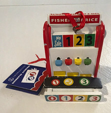 Fisher-Price Holiday Classics Christmas Cash Register Hanging Ornament 2014 picture