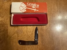 Vintage Gerber Silver Knight 200 S.S.Portland OR by Sakai Japan 7641 NOS picture