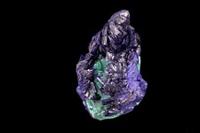 Lovely Azurite & Malachite ps Azurite - Bisbee, Cochise County, Arizona picture