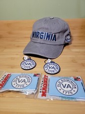Virginia The Old Dominion State Souvenir Collection Grey Blue NEW 1776 picture