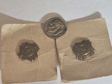 2 Vintage 1940's VFW VETERANS OF FOREIGN WARS screw type lapel pins picture