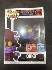 Funko POP SDCC 2026 Excl Masters Universe MOTU Orko OFFICIAL STICKER IN HAND picture