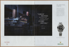 2017 Rolex Submariner Date Print Ad James Cameron Titanic Movie Oscar Winner picture