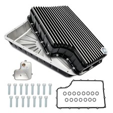 Heavy-Duty Aluminum 6R140 Transmission Oil Pan for Dodge Ram 2500 3500 6.7L picture