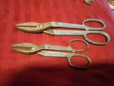 Vintage Wiss A10 And A12 Snips Scissors Forged Steel picture