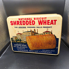 Vintage Nabisco Shredded Wheat, 1938. Reproduction 1987 Replica Advertising.  ✌️ picture