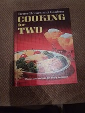 Better Homes and Gardens Cooking for Two Cookbook Original 1968  picture
