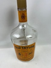 Vintage Old Taylor Kentucky Bourbon Whiskey 86 Proof 1/2 Gallon Bottle picture