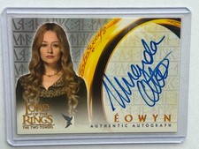 2002 Topps The Lord of Rings Two Towers autograph - MIRANDA OTTO as  EOWYN picture