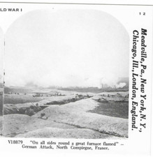 French Trenches, North Compiegne, France, 1978 Reproduction Stereoview picture