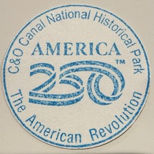 C&O Canal National Historical Park America 250 National Park Passport Stamp picture