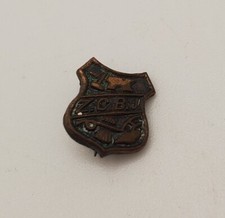 Z.C.B.J. Zapadni Ceska Bratrska Jednota Benefit Society Lapel Hat Pin Tie Tack picture