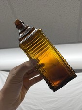 Antique 1860's Yellow Amber Drakes Plantation Bitters Bottle  picture