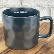 Starbucks 2021   Dark Teal Glossy Iridescent 14 oz. Coffee Mug picture