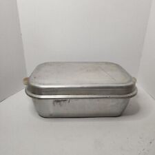 WEAR-EVER 818 & 918 Two-Piece Roaster Dutch Oven Aluminum Pan and Lid USA picture