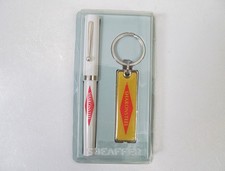 Vintage Sharon Steel Advertising Sheaffer Pen & Keychain Set New NOS picture