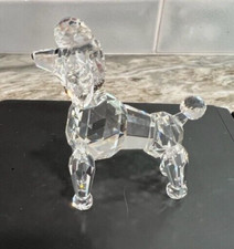 Crystal Poodle Dog Figurine BEAUTIFUL picture