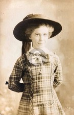 Hempstead Texas Beautiful Young Woman TX RPPC Photo Postcard COPY picture