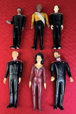Vtg 1994 Applause Star Trek Generations PVC Figure Lot Picard Data Worf Riker 9” picture