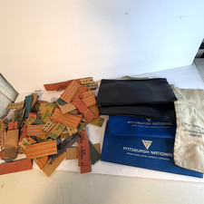 Vintage Pittsburgh Bank Deposit Bag Coin Wrapper Lot PNC Union National Vending picture
