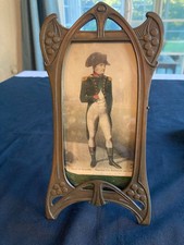 Antique Art Nouveau French Bronze Easel Picture Frame c. 1895-1910 9