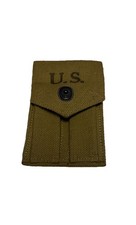 US WW2 M1923 1911 Magazine Pouch 45 Auto Khaki B.B. INC 1942 Original picture