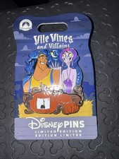2026 Disney Parks Vile Vines & Villains Halloween Yzma And Kronk Pin LE4000 picture