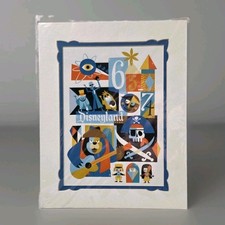 Disneyland Diamond Celebration 60th Anniversary 1965 Decades Print Jeff Granito picture