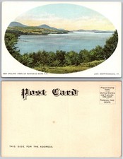 Lake Memphremagog VT Postcard picture