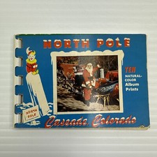 North Pole Cascade Colorado Ten Natural Color Album Prints Vintage Spiral Bound picture