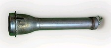 Miners Chrome Universal Torch Ceag Ltd Barnsley 1960's no sparking safety torch  picture